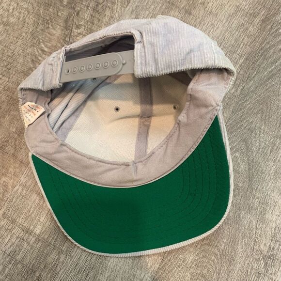 Vintage Alaska Patch SnapBack Trucker Corduroy Gray Hat Cap - Picture 5 of 6